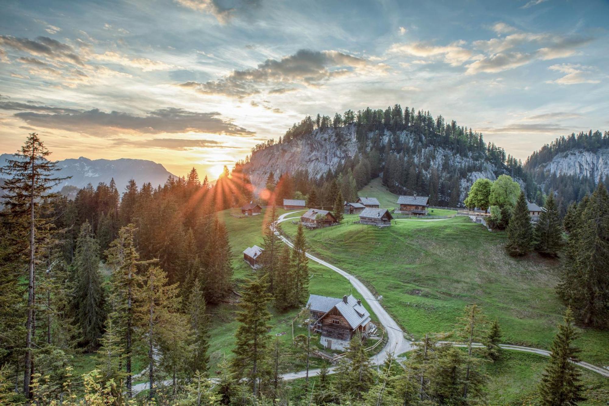 Metzgerwirt Vieh Heli Hotel Bad Goisern Kültér fotó